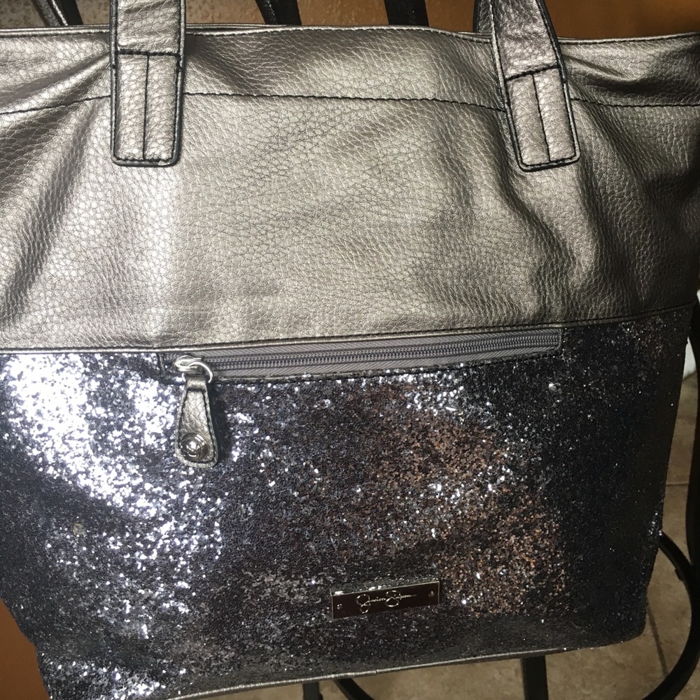 Jessica Simpson Glitter tote